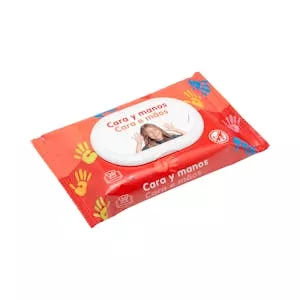 Toallitas infantiles cara y manos Deliplus
