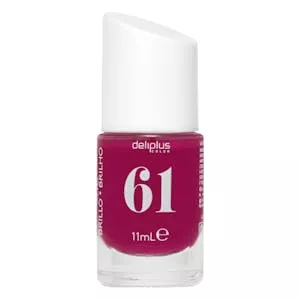 Laca de uñas alto brillo Deliplus 61 fucsia