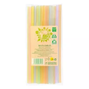 Precio Pajitas rectas reutilizables Mercadona