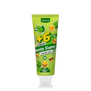 Dentífrico infantil +6 años Deliplus menta suave