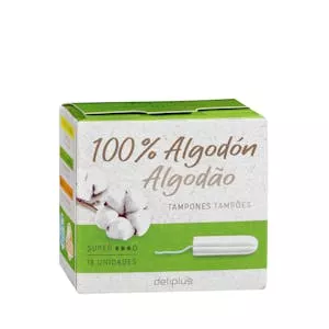 ¿Cuánto vale Tampones super Deliplus 100% algodón Mercadona