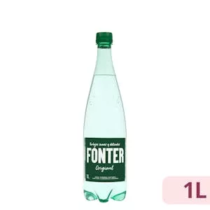 Histórico Precio Agua mineral con gas grande Fonter