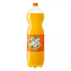Refresco de naranja Hacendado fresh gas