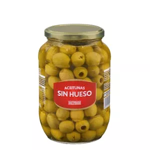 Aceitunas verdes sin hueso Hacendado