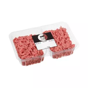 Preparado de carne picada vacuno