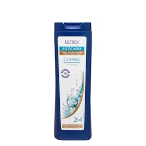 ¿Cuánto vale Champú y acondicionador anticaspa Classic 2 en 1 Ultrex todo tipo de cabello Mercadona
