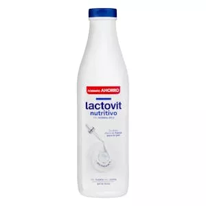 Gel de baño nutritivo Lactovit piel normal y seca