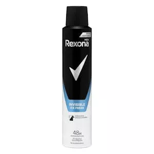 Desodorante invisible ice fresh Rexona Men antitranspirante y antimanchas
