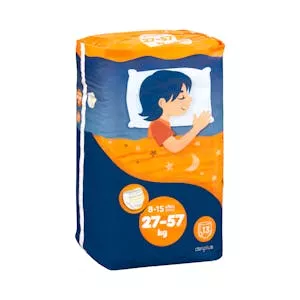 Pañal junior braguita noche infantil de 27-57 kg Deliplus