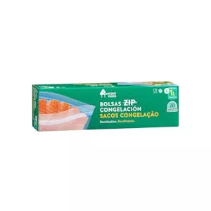 Histórico Precio Bolsas Zip Congelación medianas Bosque Verde