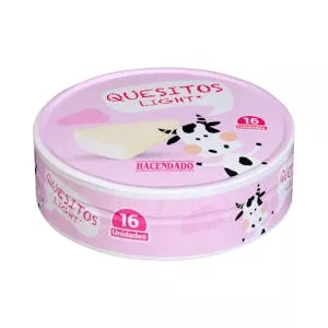 ¿Cuánto vale Queso en porciones light Hacendado Mercadona