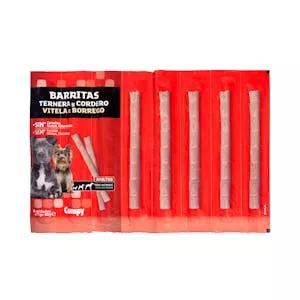 ¿Cuánto vale Snack barritas perro adulto de ternera y cordero Compy Mercadona