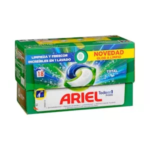 Precio Detergente ropa todo en 1 Ariel Pods en cápsulas Mercadona