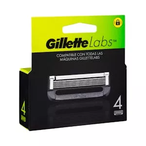 ¿Cuánto vale Recambios maquinilla de afeitar Gillette Labs 5 hojas Mercadona