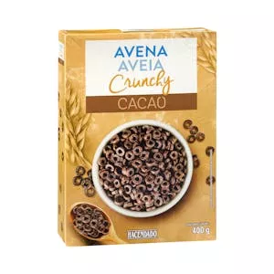 Cereales avena Crunchy Hacendado de cacao