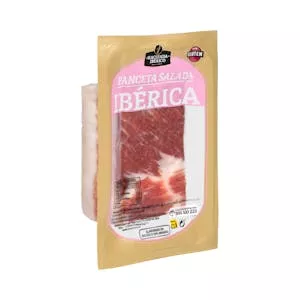 Precio Panceta salada ibérica La Hacienda del ibérico Mercadona