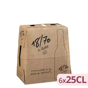 ¿Cuánto vale Cerveza especial 18/70 La Rubia Mercadona