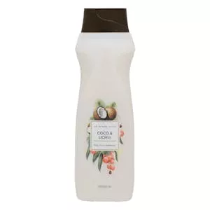 Gel de baño coco y lichi Deliplus piel normal