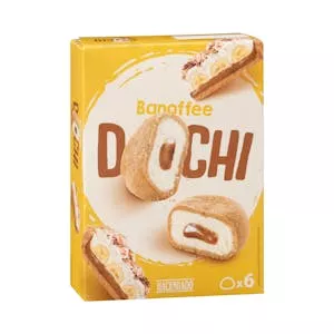 ¿Cuánto vale Helado Dochi Banoffee Hacendado de banana y masa de galleta Mercadona