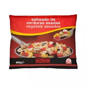 ¿Cuánto vale Salteado de verduras asadas Hacendado ultracongeladas Mercadona