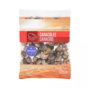 Histórico Precio Caracoles precocidos Hacendado ultracongelados