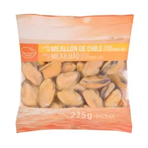 ¿Cuánto vale Carne de mejillón de Chile cocido Hacendado ultracongelado Mercadona