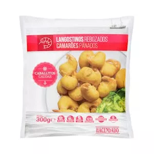 ¿Cuánto vale Langostino caballitos rebozados Hacendado ultracongelados Mercadona