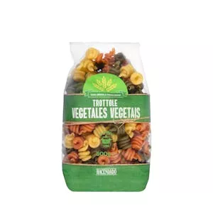 Pasta trottole vegetales Hacendado