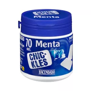 Precio Chicles menta fuerte gragea Hacendado Mercadona