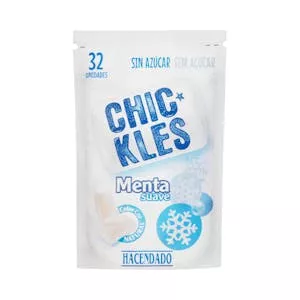 ¿Cuánto vale Chicles menta suave gragea Hacendado Mercadona