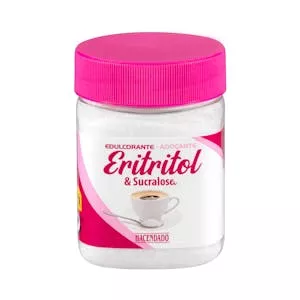 Histórico Precio Edulcorante Eritritol y Sucralosa Hacendado