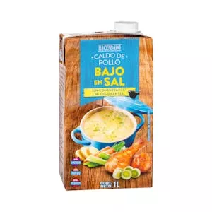 Histórico Precio Caldo de pollo Hacendado bajo en sal