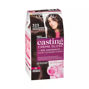 Coloración sin amoníaco L'Oréal 323 negro chocolate