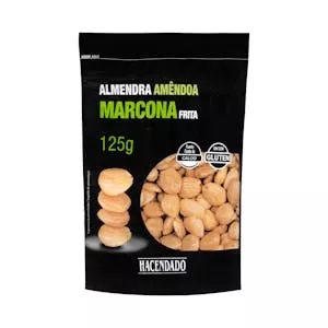 ¿Cuánto vale Almendra marcona Hacendado frita con sal Mercadona