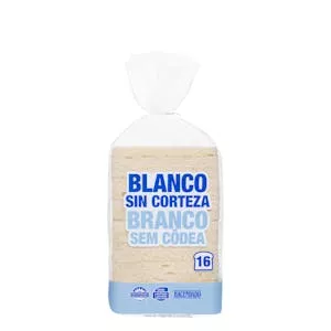 ¿Cuánto vale Pan de molde blanco sin corteza Hacendado Mercadona