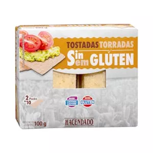 Histórico Precio Tostadas sin gluten Hacendado