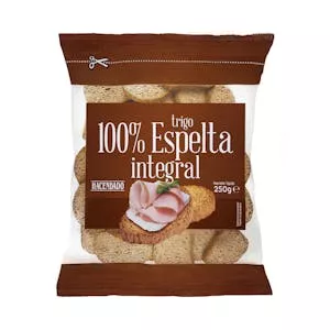 Histórico Precio Pan tostado 100% espelta integral Hacendado