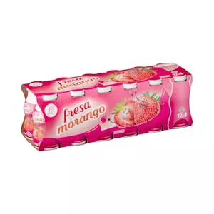 Yogur líquido de fresa Hacendado