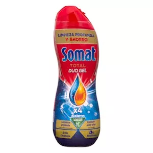Precio Lavavajillas frescor anti-olor Somat en gel duo Mercadona
