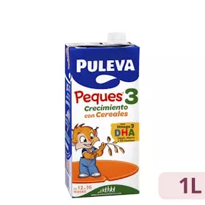 Precio Preparado lácteo con cereales crecimiento Peques 3 Puleva Mercadona
