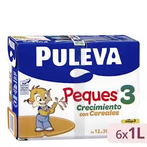 ¿Cuánto vale Preparado lácteo con cereales crecimiento Peques 3 Puleva Mercadona