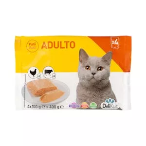Histórico Precio Paté gato adulto Delikuit con pollo y ternera